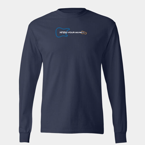 KNOW YOUR GEAR™ "Neon" Design Long-Sleeve Tee - Authentic Long Sleeve T-Shirt Thumbnail