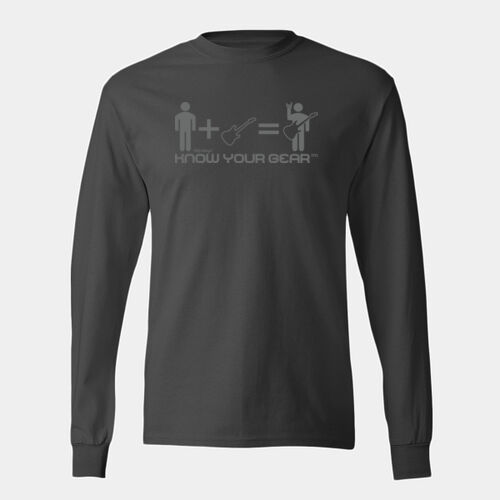 KNOW YOUR GEAR™  Grey "Horns" Logo, S Style Outline Thumbnail