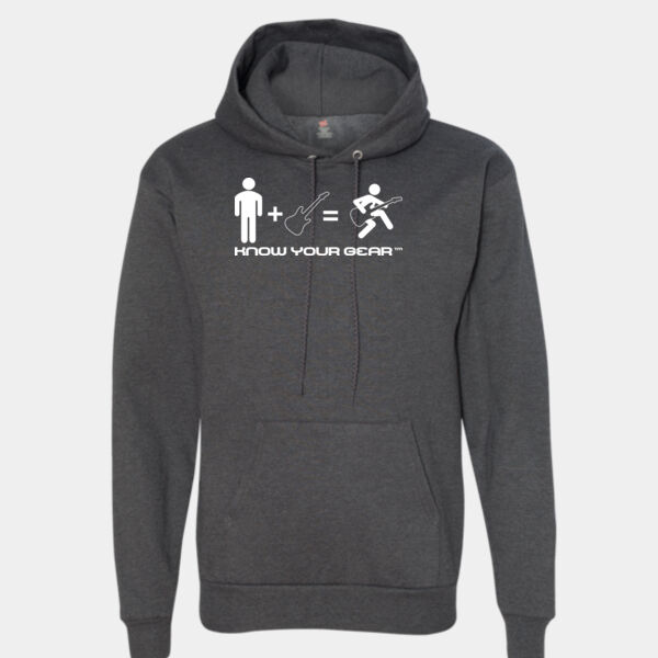 KNOW YOUR GEAR™ "Duckwalk" Logo, S-Style Outline - Ecosmart® Hooded Sweatshirt Thumbnail